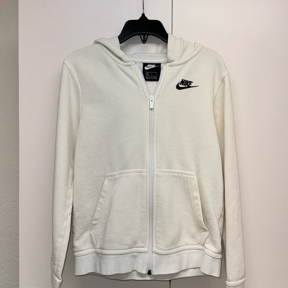 Zip up hooded Nike boys sweatshirt